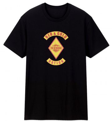 Red Gold Nation Bandidos T Shirt