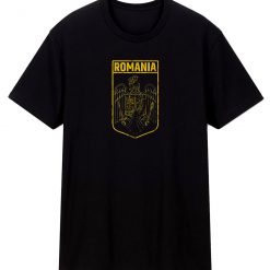 Romanian Heritage Flag T Shirt