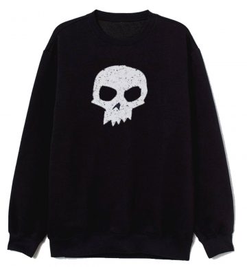 Sid Skull Distressed Sweatshirt