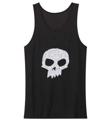 Sid Skull Distressed Tank Top