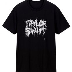 Taylor Swift Black Metal T Shirt