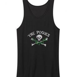 The Pogues Band Skull Tank Top