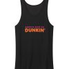 America Runs On Dunkin Coffee Tank Top