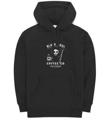 Amsterdam Black Soul Cafe Grim Reaper Hoodie