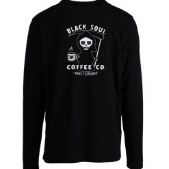 Amsterdam Black Soul Cafe Grim Reaper Longsleeve