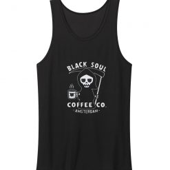 Amsterdam Black Soul Cafe Grim Reaper Tank Top