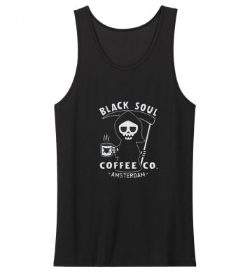 Amsterdam Black Soul Cafe Grim Reaper Tank Top