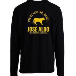 Jose Aldo King Of Rio Mma Fighter Longsleeve