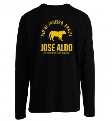 Jose Aldo King Of Rio Mma Fighter Longsleeve