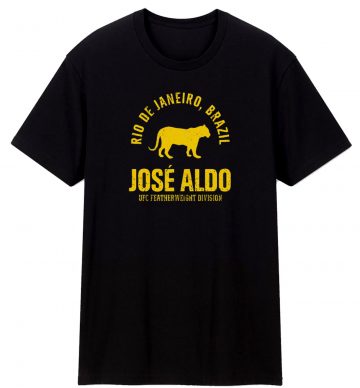 Jose Aldo King Of Rio Mma Fighter T Shirt