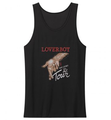 Loverboy Get Lucky Band Tank Top