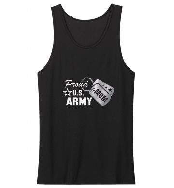 Proud Us Army Mom Tank Top