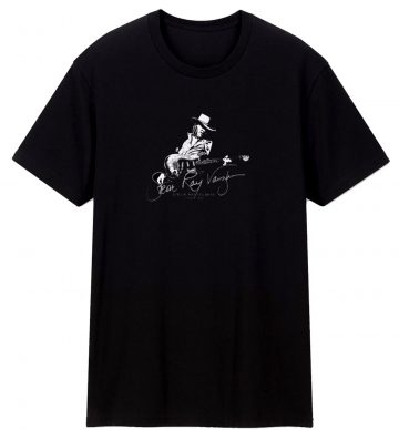 Stevie Ray Vaughan Guitar T Shirt