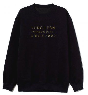 Yung Lean Unknown Death 2002 Sweatshirt