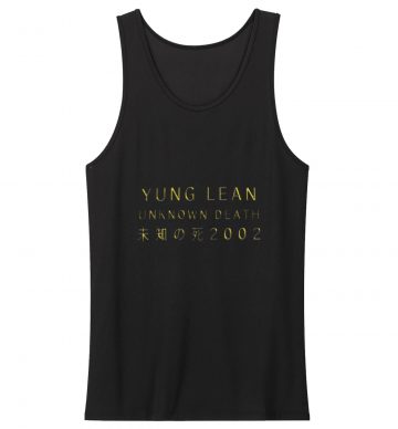 Yung Lean Unknown Death 2002 Tank Top